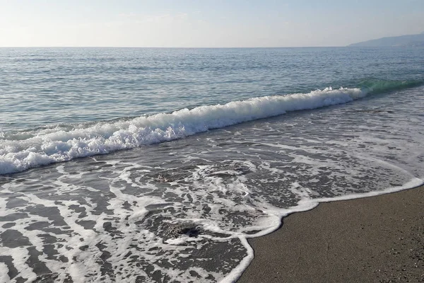 Scenic beach on the thyrrenian coastline in Calabria, Italy — Stock Photo, Image