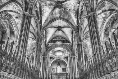 Barselona Katedrali, Katalonya, İspanya İç