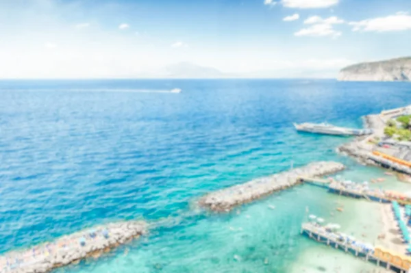 Розфокусовані фону з видом на гору Везувій, Італії — стокове фото
