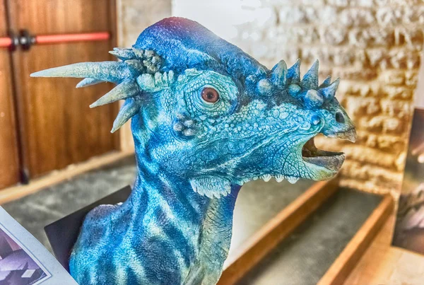 Dinosauri in mostra a Gubbio — Foto Stock