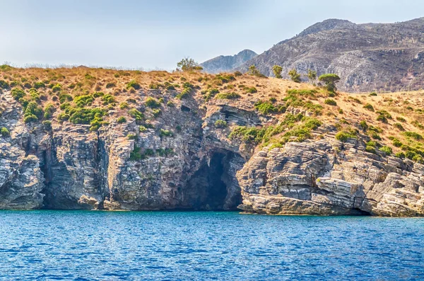 Zingaro Doğal Rezervi Trapani Sicilya Talya Daki Vahşi Güzel Sahil — Stok fotoğraf