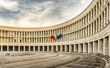 Neoklasik mimarisinin Eur bölgesinde, Roma, İtalya