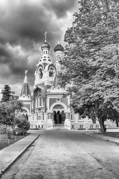 Εμβληματικός Ορθόδοξος Καθεδρικός Ναός Του Αγίου Νικολάου Ένα Από Σημαντικότερα — Φωτογραφία Αρχείου