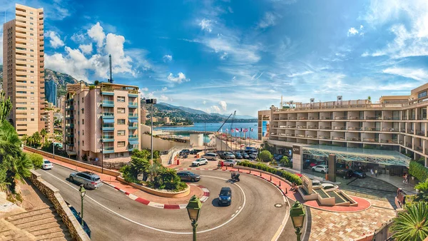 Monte Carlo Monaco Ağustos 2019 Monte Carlo Monaco Daki Monaco Stok Fotoğraf