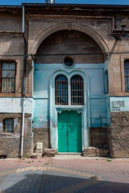 Develi, Kayseri - Türkiye. 20 Ağustos 2019: Eski Develi Evlerinin Bir Şehir Vew 'ı..