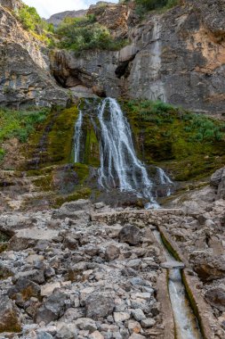 Yahyali, Kayseri, Türkiye. 20 Ağustos 2019: Derebag Şelaleleri, Yahyali - Kayseri.  