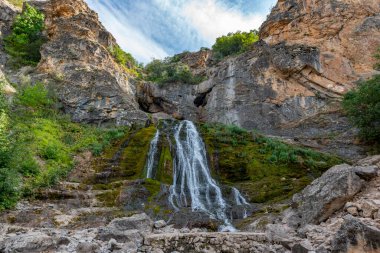 Yahyali, Kayseri, Türkiye. 20 Ağustos 2019: Derebag Şelaleleri, Yahyali - Kayseri.  