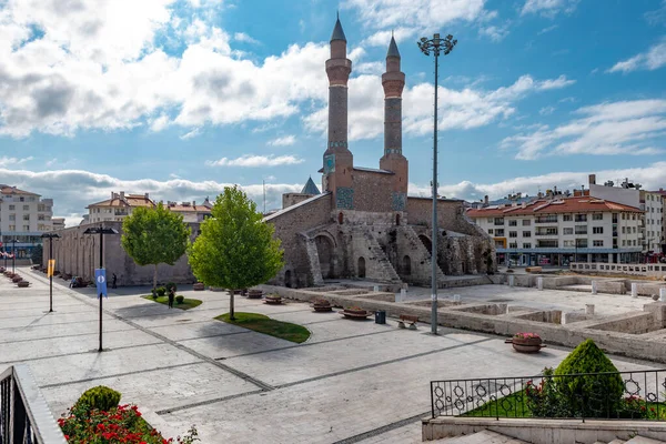 Sivas, Türkiye. 24 Ağustos 2019. Sivas Çifte Minare Madrasa.