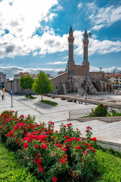 Sivas, Türkiye. 24 Ağustos 2019. Sivas Çifte Minare Madrasa.