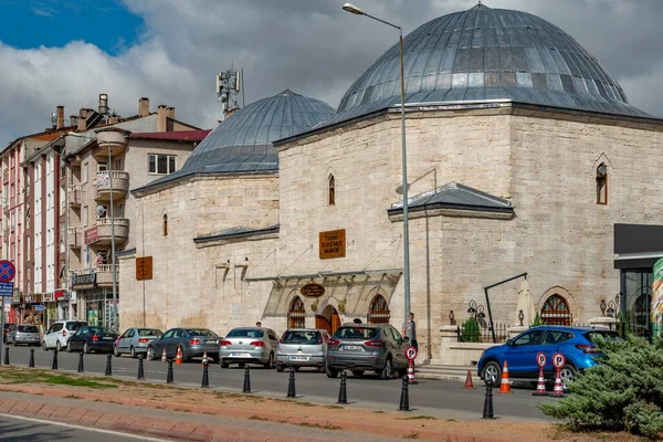 Sivas, Türkiye. 24 Ağustos 2019: Sivas Şehir Merkezi Görünümü.