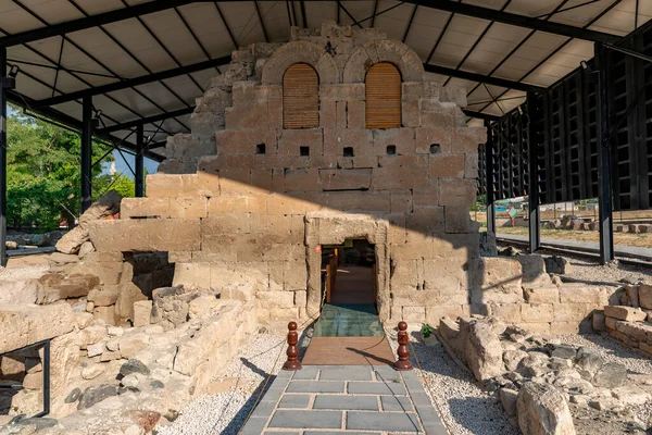 Nigde Turcja Sierpnia 2019 Andaval Adualis Ambabalis Kościół Aktas Czarnuchu — Zdjęcie stockowe