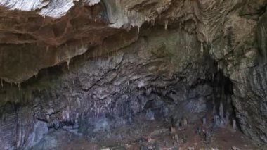 Marmaris, Mugla-Türkiye. Nimara mağarası yakınlarında Türkiye 'nin doğası. Marmaris kasabası bölgesi. Boğa Dağları.