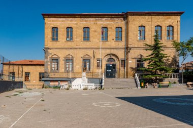 26 Ağustos 2019. Nigde, Hindi. Eski Zenci evlerinin manzara görüntüsü.