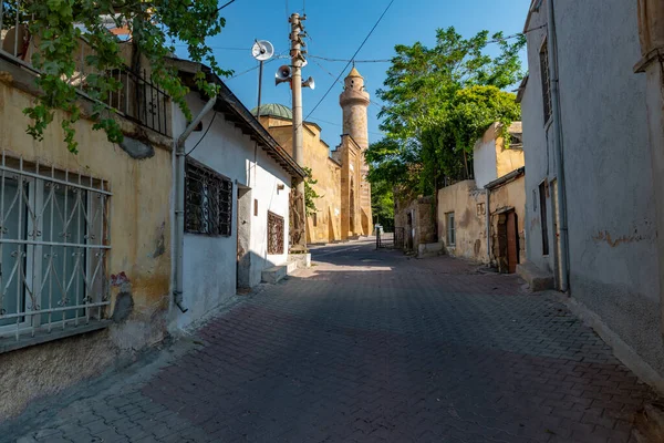 Meczet Alaaddin Alaeddin Znajduje Się Historycznym Zamku Nide Meczet Został — Zdjęcie stockowe