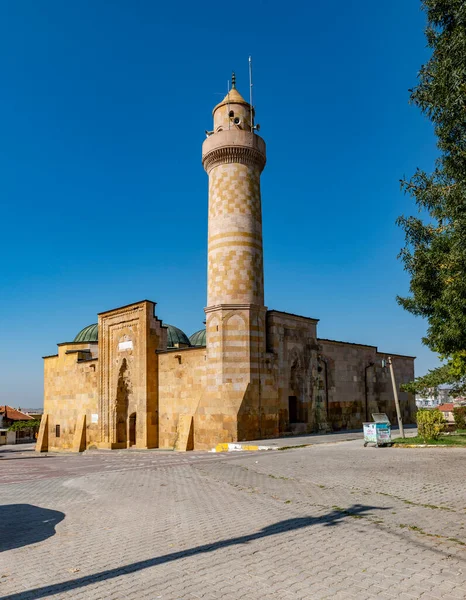 Meczet Alaaddin Alaeddin Znajduje Się Historycznym Zamku Nide Meczet Został — Zdjęcie stockowe