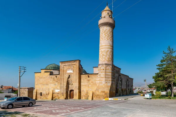 Meczet Alaaddin Alaeddin Znajduje Się Historycznym Zamku Nigde Meczet Został — Zdjęcie stockowe