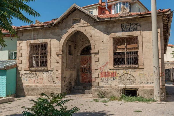 Août 2019 Nigde Turquie Vue Paysage Des Vieilles Maisons Nigérianes — Photo