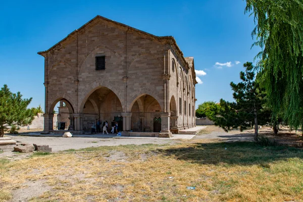 Церковь Святого Теодора Триона Uzumlu Kilisesi Serinkuyu Nevsehir Турция — стоковое фото