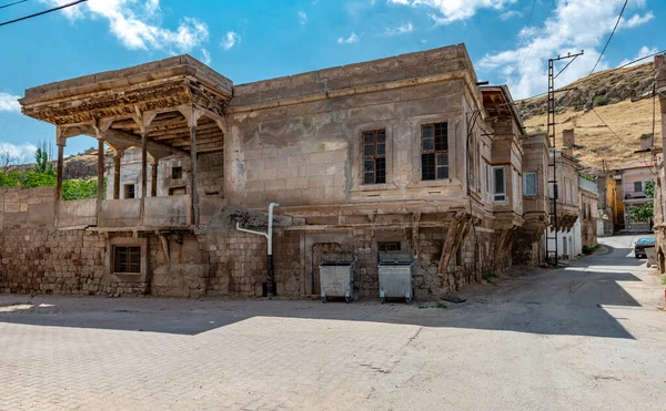Historical Gesi Houses in Kayseri City. Gesi, Kayseri - Turkey.In the east of Cappadocia lies Kayseri, the city known as Caesarea in Roman times. As with many human settlements in Anatolia, Kayseri has a long history and a rich cultural heritage.