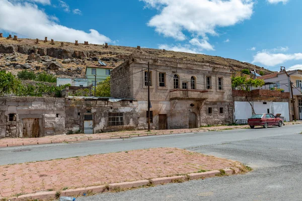 Historical Gesi Houses Kayseri City Gesi Kayseri Turkey East Cappadocia — Stock Photo, Image