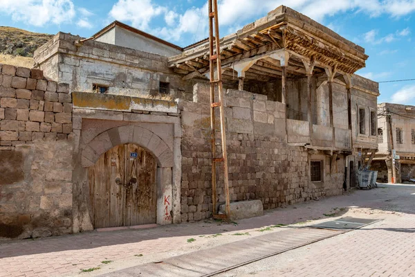 Historyczne Domy Gesi Kayseri City Gesi Kayseri Turcja Wschodniej Części — Zdjęcie stockowe