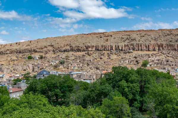 Casas Gesi Históricas Ciudad Kayseri Gesi Kayseri Turquía Este Capadocia —  Fotos de Stock