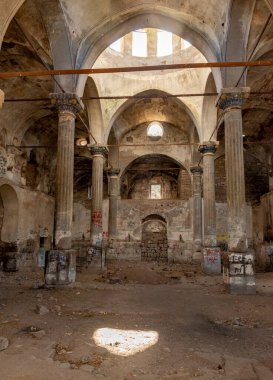 Germir, Kayseri 'deki Panayia Kilisesi (Kimisis tis Teotoku) - Kapadokya' nın doğusunda, Roma döneminde Caesarea olarak bilinen Kayseri adlı şehir, Türkiye 'nin 1000 yıllık Eski Ticaret Merkezi yer almaktadır.. 