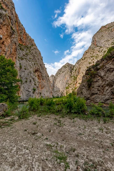 Corum Daki Incesu Kazankaya Uzungecit Kanyonu Incesu Ortakoy Corum Türkiye — Stok fotoğraf