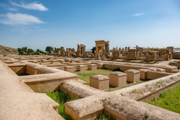 Şiraz Ran Nisan 2017 Persepolis Hoş Geldiniz Antik Dünyanın Büyük — Stok fotoğraf