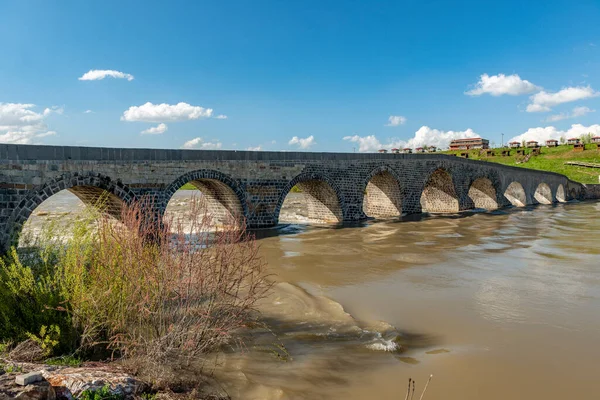 Mus City Turcja Rzeka Murat Starożytny Most Mus — Zdjęcie stockowe