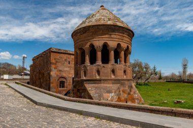 Ahlat, Bitlis, Türkiye. Emir Bayindir Cupola (Kumbet) Ahlat 'ta.