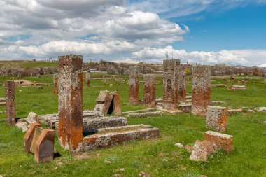 Ahlat, Bitlis, Türkiye. Dünyanın En Büyük Mezarlığı: Ahlat 'taki Seljuk Mezarlığı