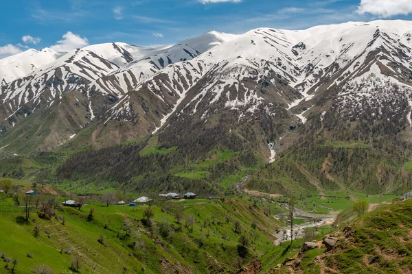 Turkije Turkije Mus Valley Plateau Grasland Dorpen — Stockfoto