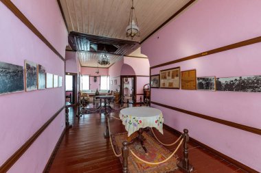 Mersin, Silifke / Türkiye - 11 Eylül 2018. Silifke 'deki Atatürk Evi 