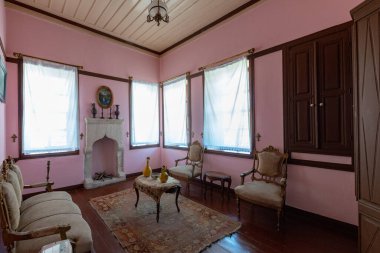 Mersin, Silifke / Türkiye - 11 Eylül 2018. Silifke 'deki Atatürk Evi 