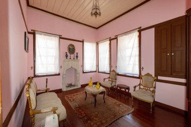 Mersin, Silifke / Türkiye - 11 Eylül 2018. Silifke 'deki Atatürk Evi 