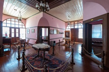 Mersin, Silifke / Türkiye - 11 Eylül 2018. Silifke 'deki Atatürk Evi 