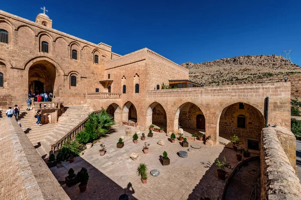 Stock image Artuklu, Mardin / Turkey June 10, 2018. Deyrulzafaran Monastery and Syriac Orthodox patriarchat ( Deyrul Zafaran Manastiri ) in Mardin.