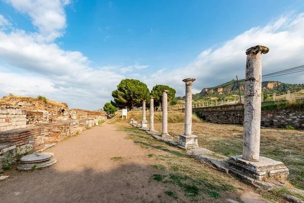 Manisa Turquía Junio 2018 Templo Artemisa Sardis Sardes Salihli Manisa —  Fotos de Stock