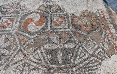 Manisa, hindi. 01 Haziran 2018. Sardis 'teki Artemis Tapınağı. Salihli, Manisa - TURKEY.