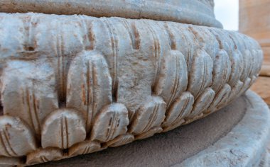 Aydın - Türkiye. Haziran 03, Priene Antik Şehir Harabeleri. Soke, Aydın - Türkiye. Priene, Türkiye 'nin batısında Miletus' un hemen kuzeyinde yer alan antik bir Yunan kentidir. Eski bir Yunan kutsal şehriydi.