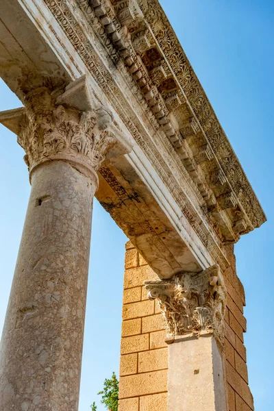 Manisa Törökország 2018 Június Artemisz Temploma Szardínián Sardes Salihli Manisa — Stock Fotó