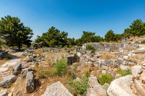 Aydin Turquía Junio Priene Ancient City Ruins Soke Aydin Turquía —  Fotos de Stock