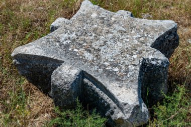 Aydın - Türkiye. Haziran 03, Priene Antik Şehir Harabeleri. Soke, Aydın - Türkiye. Priene, Türkiye 'nin batısında Miletus' un hemen kuzeyinde yer alan antik bir Yunan kentidir. Eski bir Yunan kutsal şehriydi.