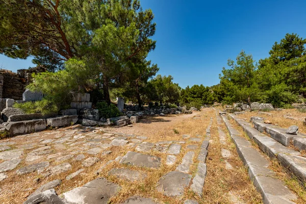 Aydin Turquía Junio Priene Ancient City Ruins Soke Aydin Turquía —  Fotos de Stock