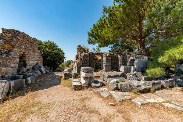 Aydin Törökország Június Priene Ősi Város Romjai Soke Aydin Törökország — Stock Fotó