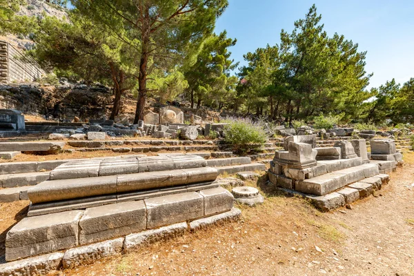 Aydin Turquía Junio Priene Ancient City Ruins Soke Aydin Turquía —  Fotos de Stock