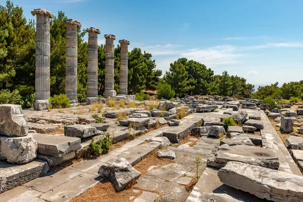 Aydin Turquía Junio Priene Ancient City Ruins Soke Aydin Turquía —  Fotos de Stock