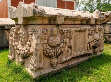 Aydın - Türkiye. Haziran 03, Aphrodisias Antik Şehir. Karacasu, Aydın - Türkiye. Aşk tanrıçası Afrodit 'e adanmış antik Aphrodias kenti de Helenistik bir şehirdi. 