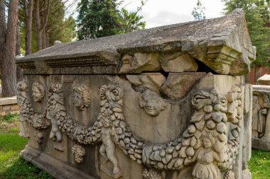 Aydın - Türkiye. Haziran 03, Aphrodisias Antik Şehir. Karacasu, Aydın - Türkiye. Aşk tanrıçası Afrodit 'e adanmış antik Aphrodias kenti de Helenistik bir şehirdi. 